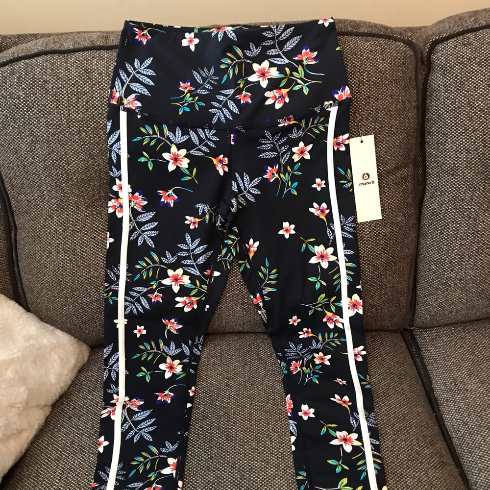 Flower yoga pants